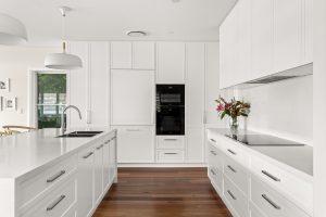 Kitchen renovation - white and bright